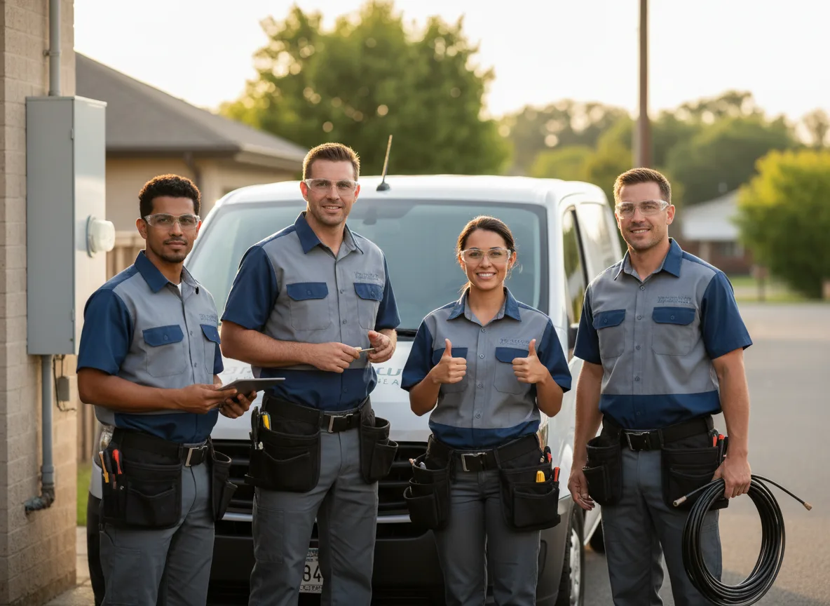 Residential electrical contractor serving homeowners in Yorkville, OH